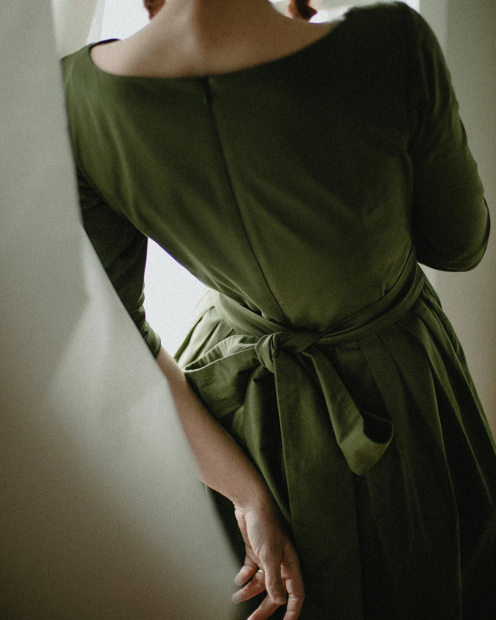 A-line 1950s elegance Crew Neck 3/4 Sleeve Bridesmaid Dress Formal Dresses for Wedding Guest Cocktail Dress Mother of the Bride Dresses