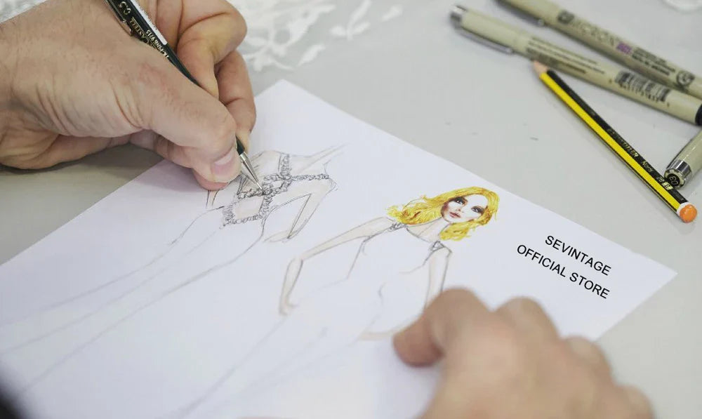 A Line High Neck Wedding Dress Long Sleeve Appliques Lace Beads