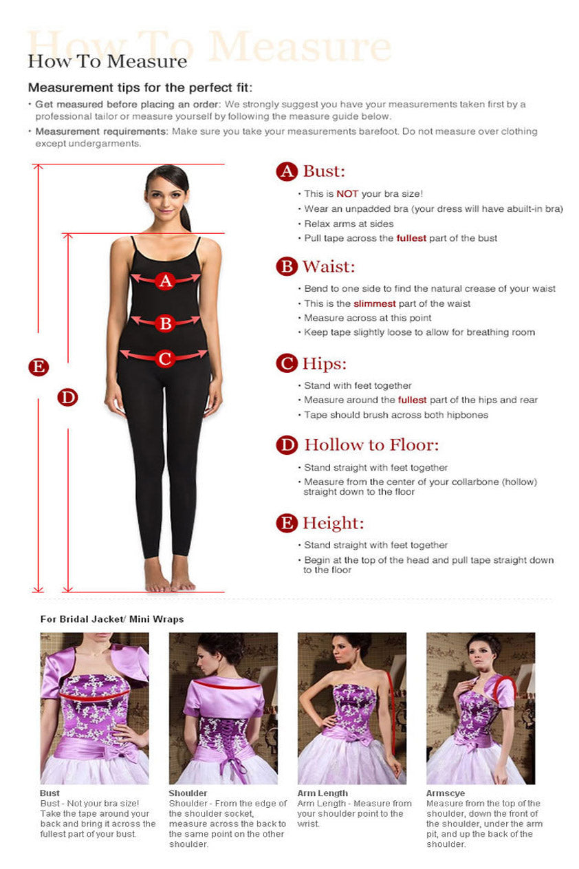 A-Line Empire Sky Blue Prom Dress with Side Slit