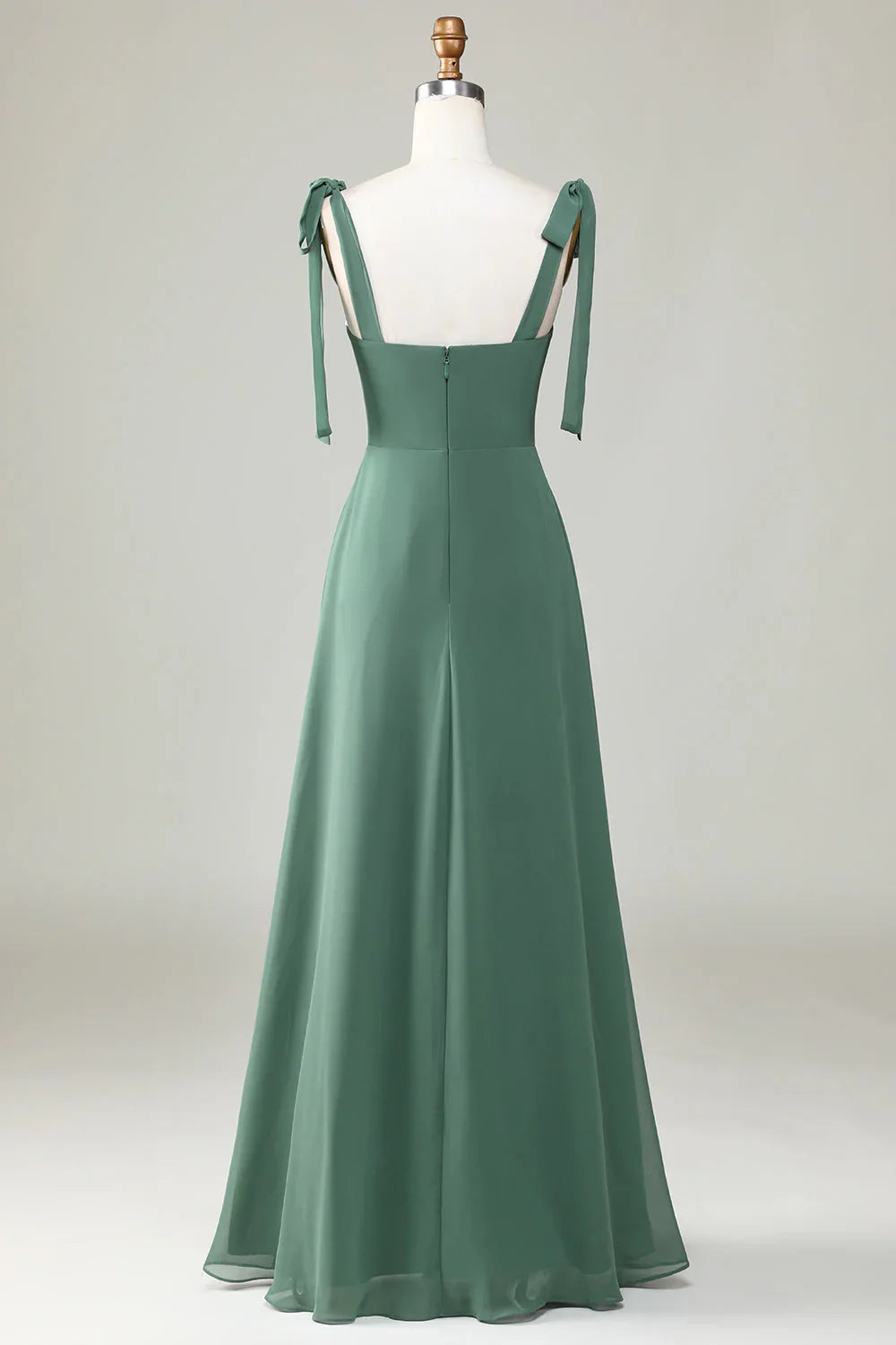 A Line Bridesmaid Dress With Slit